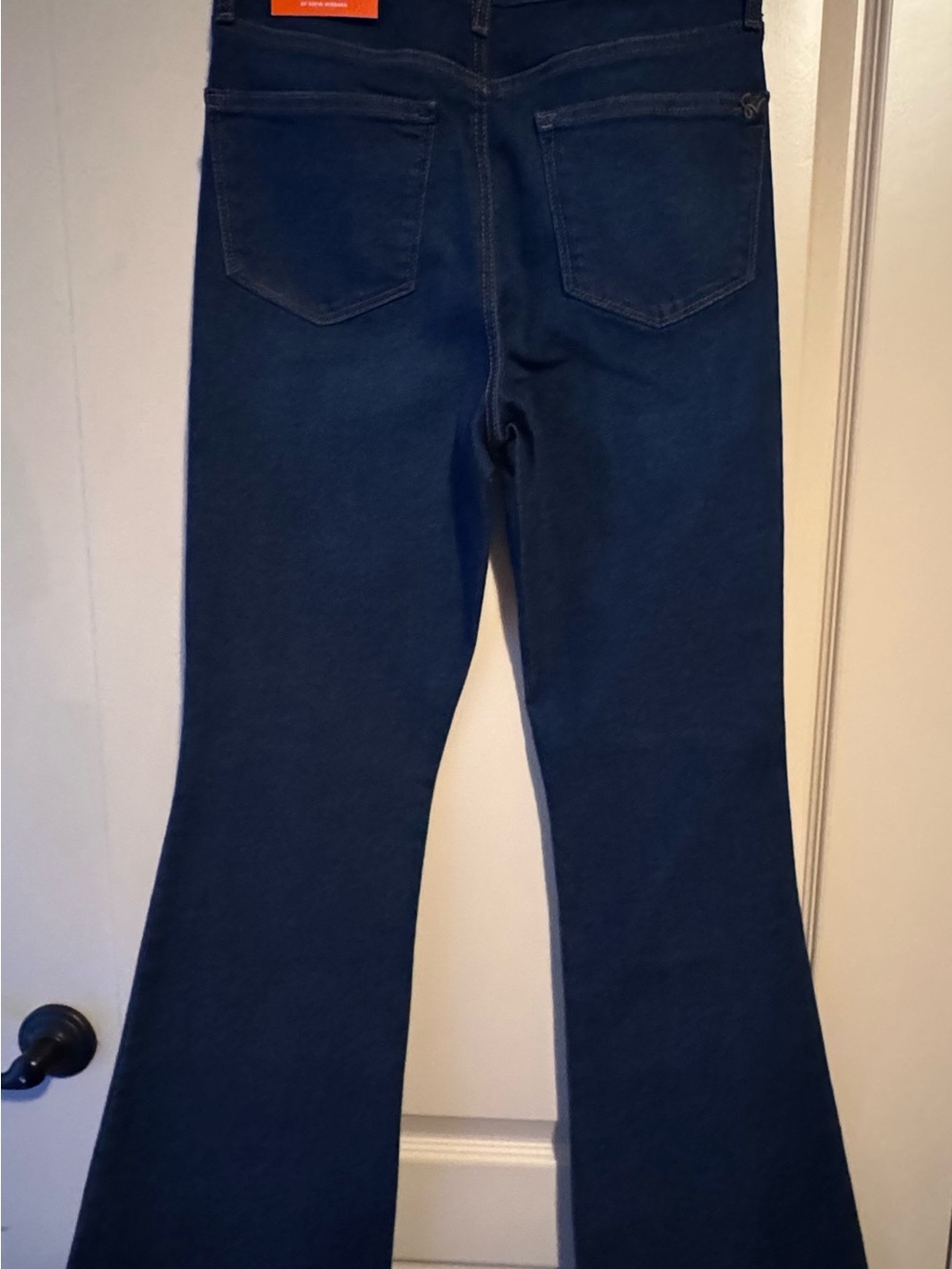 sofia by sofia vergara Dark Blue High-Rise Flare Jeans - Picture 5 of 13